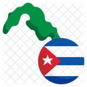 Cuba Flag  Icon