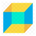 Box Hollow Cube Shape Icon