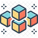 Cube Shape Hexahedron Icon