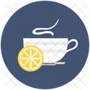 Cup Of Tea With Mint And Lemon  Icon