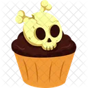 Cake Skull Halloween Icon