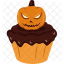 Cake Skull Halloween Icon