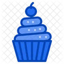 Cupcake Birthday Dessert Muffin Bakery Icon