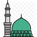 Cupula Del Profeta Arabe Islamica Icono