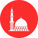 Cupula Del Profeta Arabe Islamica Icono