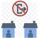 Quarantine Lockdown Curfew Icon