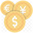 Currency Dollar Euro Icon