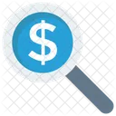 Currency Find Finance Icon