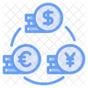 Currency Exchange Coin Euro Icon