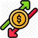 Currency Fluctuations  Icon