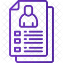 Curriculum Vitae Document Icon