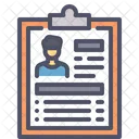 Curriculum Vitae Cv Empleado Icono