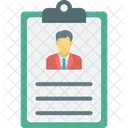 Curriculum Vitae Cv Job Profile Icon