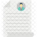 Curriculum Vitae Cv Job Profile Icon