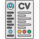 Curriculum Vitae Icon