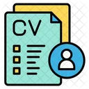 Resume Curriculum Vitae Cv アイコン