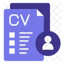 Resume Curriculum Vitae Cv アイコン