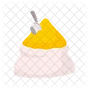 Curry powder in bag  Icon