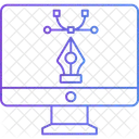 Curvature Tool Anchor Tool Design Tool Icône