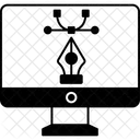 Curvature Tool Anchor Tool Design Tool Icône