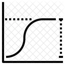 Curve Graph Lag Icon