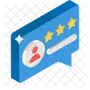 Customer Reviews Comment Feedback Icon