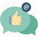 Customer Satisfaction Feedback Online Evaluation Icon