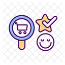 Customer satisfaction  Icon