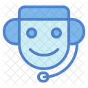 Customer Service Call Center Helpline Icon