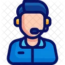 Customer Service Call Center Support Icon