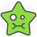 Cute Emoticon Star アイコン