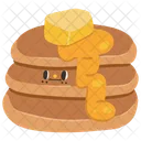 Butter Pancakes Pancakes Breakfast Icon