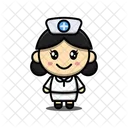 Cute Nurse  Icon