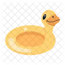 Pool Duck Rubber Duck Pool Toy Icon