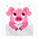 Pigs Stickers Cute Swine Cute Hog Icon