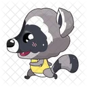 Cute Raccoon  Icône