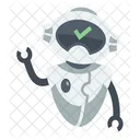 Cute Robot Sticker Robot Cyborg Icon