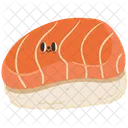 Salmon Sushi Raw Salmon Sushi Icon