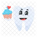 Cute Tooth  Icon