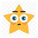 Cute Expression Star Cheerful Smile Icon