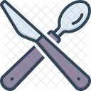 Cutlery Fork Knife Icon