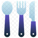 Cutlery Knife Spoon Icon