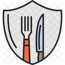 Cutlery shield  Icon