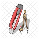 Cutter Tool Cut Icon