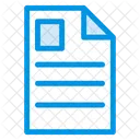 Cv Document File Icon