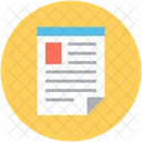 Cv Resume Curriculum Icon