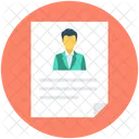 Cv Resume Curriculum Icon