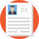 Cv Resume Curriculum Icon