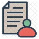 Cv Document File Icon