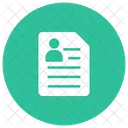 Cv Document File Icon